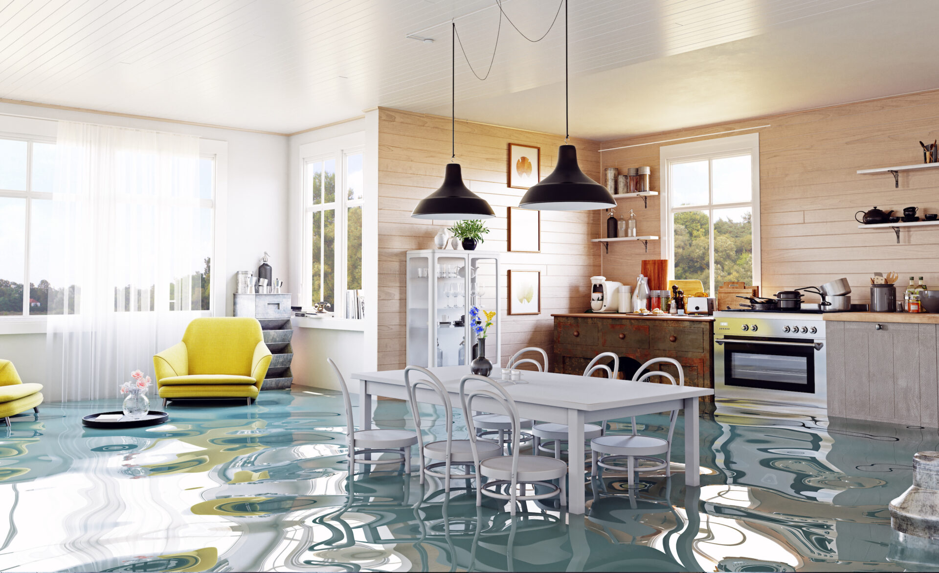 The modern home interior Plumbing near me